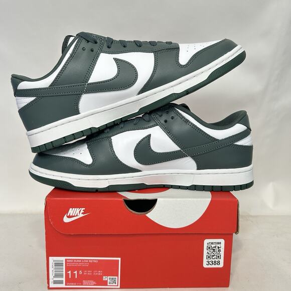 Nike Dunk Low Retro “White Vintage Green” - Picture 3 of 6